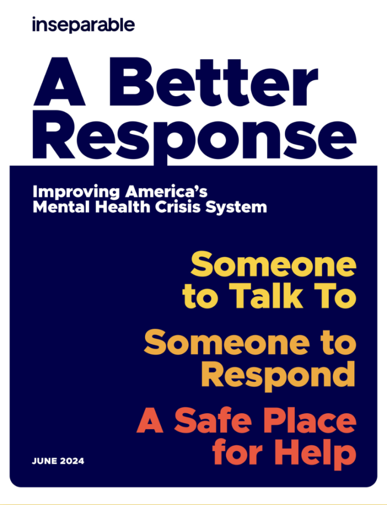 A Better Response Report Cover 2024